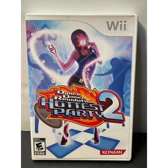 Other - DDR 2 Wii game Dance Dance Revolution Hottest Party 2 Nintendo Konami